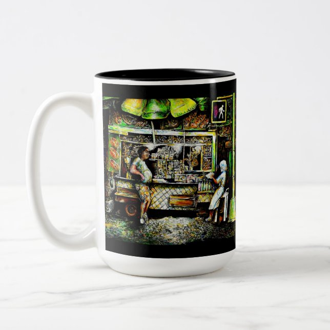 Taza Bicolor Efusivo (Izquierda)