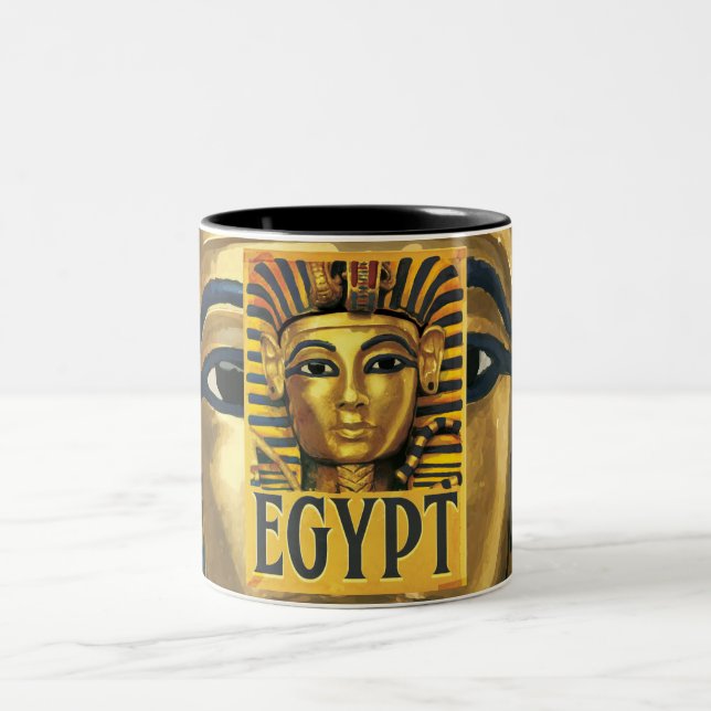 Taza Bicolor Egipto -Tutankamón (Centro)