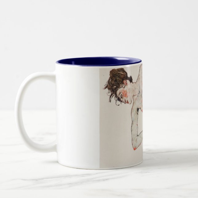 TAZA BICOLOR EGON SCHIELE (Izquierda)