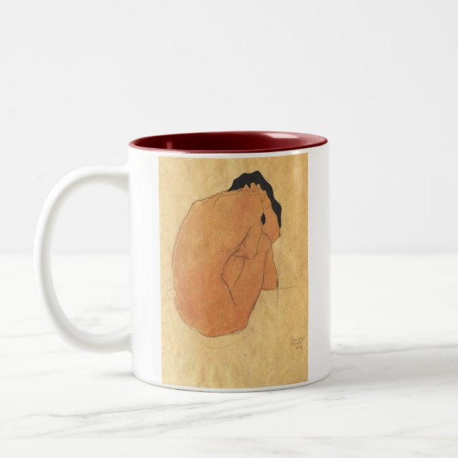 TAZA BICOLOR EGON SCHIELE (Izquierda)