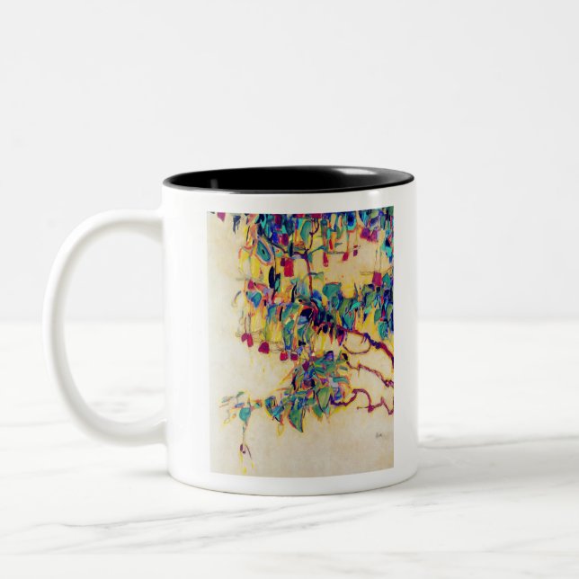 Taza Bicolor Egon Schiele Sonnenbaum (Izquierda)