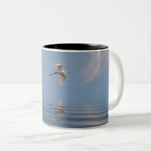 Taza Bicolor Egret Mug