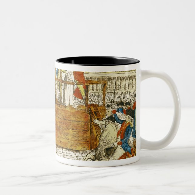 Taza Bicolor Ejecución de Marie-Antonieta (Derecha)