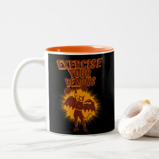 Taza Bicolor Ejerce tu BG de Demons Blk