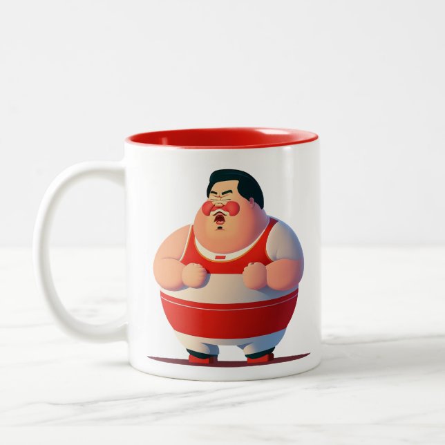 Taza Bicolor Ejercicio (Izquierda)