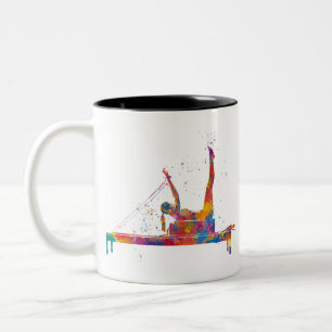 Taza Bicolor ejercicio de gimnasia