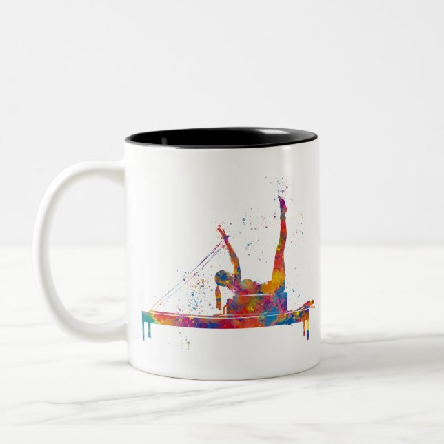 Taza Bicolor ejercicio de gimnasia (Izquierda)