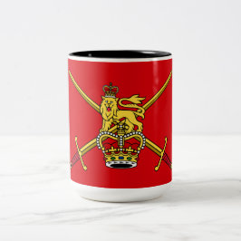 Taza Bicolor Ejército Británico (Ejército británico)