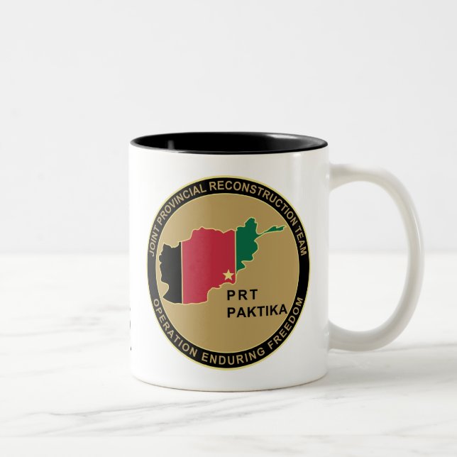 Taza Bicolor Ejército de PRT Paktika (Derecha)