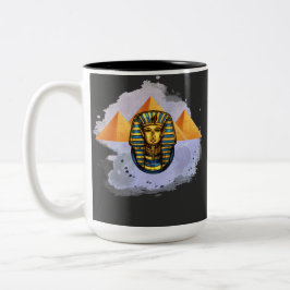 Taza Bicolor ejypt