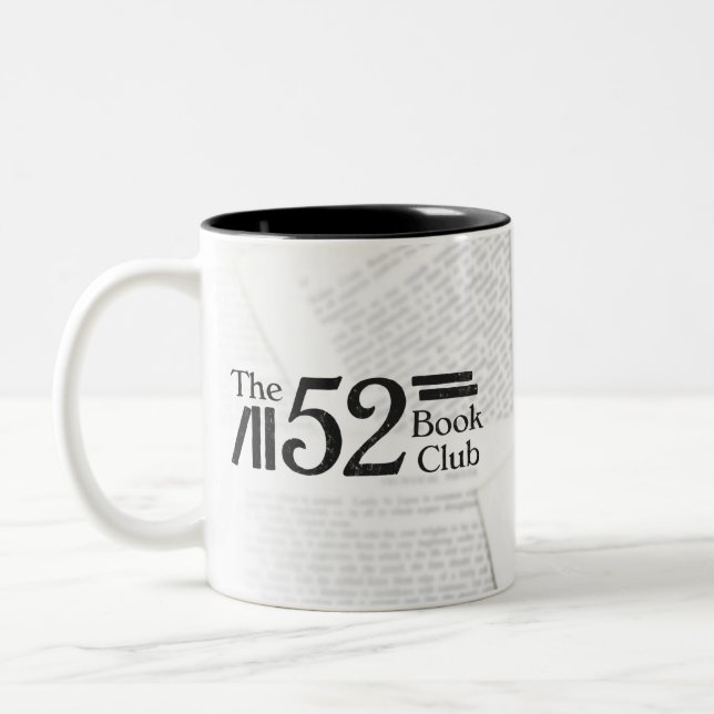 Taza Bicolor El 52 Book Club (Izquierda)