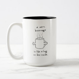 Taza Bicolor El Abrazo Mug