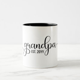 Taza Bicolor El abuelo Est, regalos personalizados del abuelo