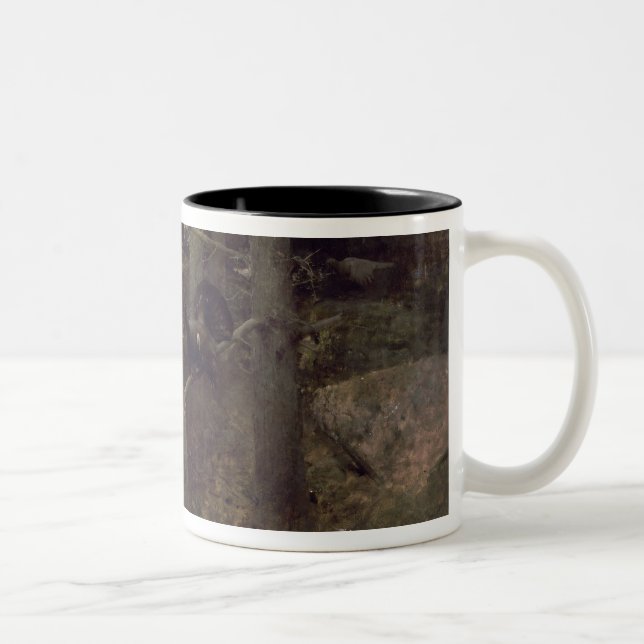 Taza Bicolor El acoplamiento de los urogallos, 1888 (Derecha)
