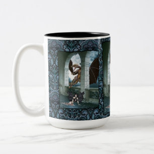 Taza Bicolor El aire del dragón