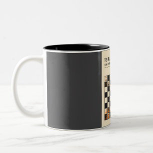Taza Bicolor El ajedrez italiano abre la portada del libro de a