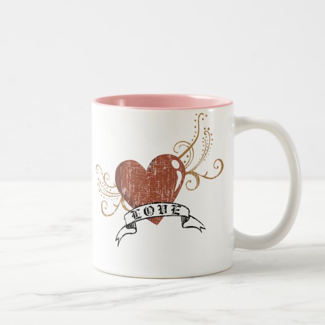 Taza Bicolor El amor de San Valentín (Derecha)