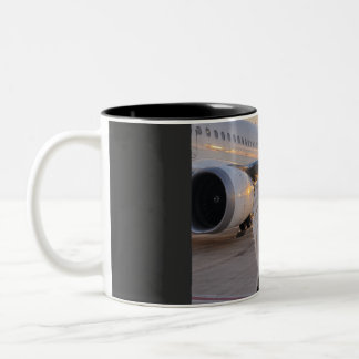Taza Bicolor El amor emprende vuelo