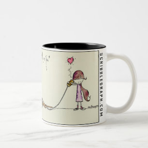 Taza Bicolor El amor en la era digital