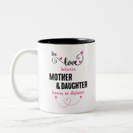 Taza Bicolor El amor entre la madre y la hija, el tazón de la d
