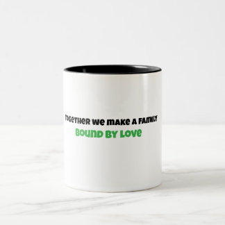 Taza Bicolor El amor hace una familia - Mug