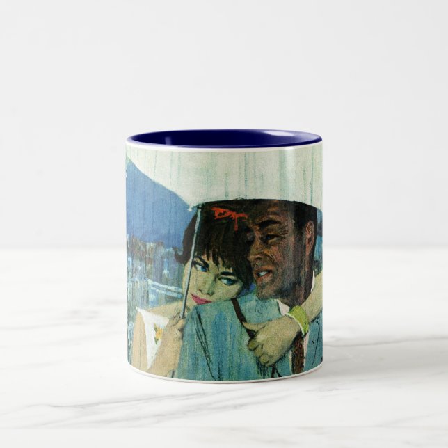 Taza Bicolor El amor llega a la Srta. Lucas (Centro)