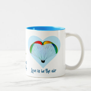 Taza Bicolor El amor por los deportes de montaña está en el a