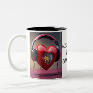 Taza Bicolor "El amor se reparte cada día"