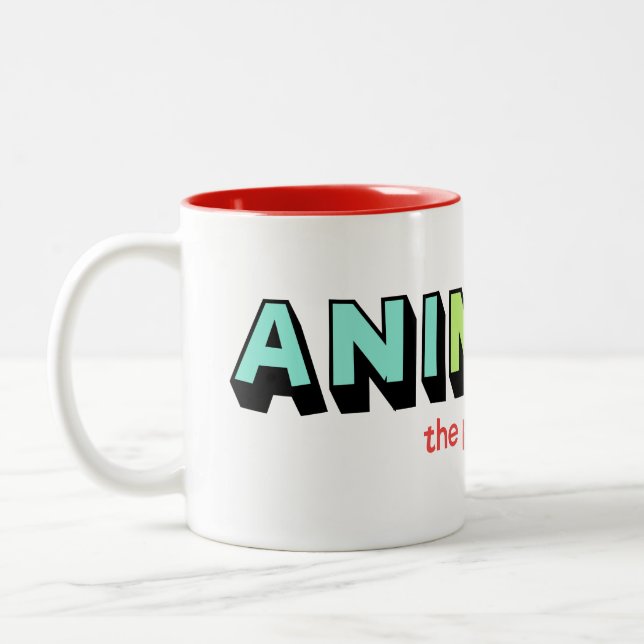 Taza Bicolor El AniMug (Izquierda)