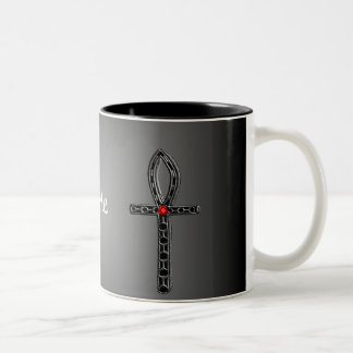 Taza Bicolor El Ankh (Plata)