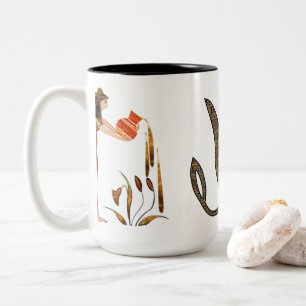 Taza Bicolor El antiguo acuario