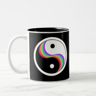 Taza Bicolor El arcoiris de Yang