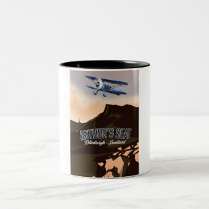 Taza Bicolor El Asiento de Arturo Edimburgo Escocia