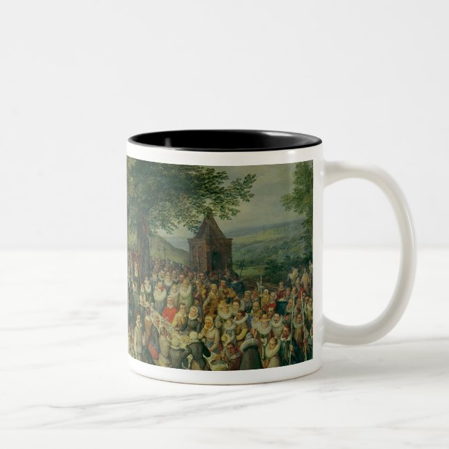 Taza Bicolor El banquete de la boda (Derecha)
