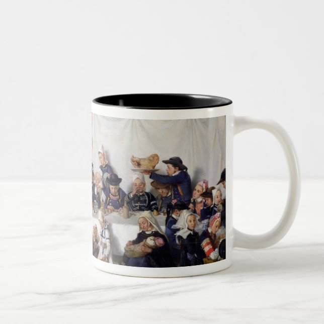 Taza Bicolor El banquete de la boda (Derecha)
