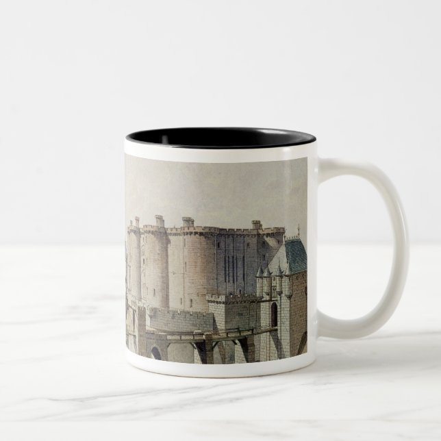 Taza Bicolor El Bastille en 1420 (Derecha)