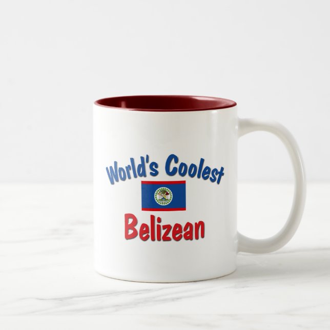 Taza Bicolor El beliceño más fresco (Derecha)