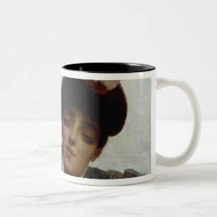Taza Bicolor El beso, 1887