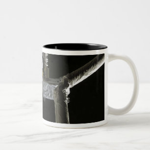 Taza Bicolor El brazo robótico del Experimento japonés Modu
