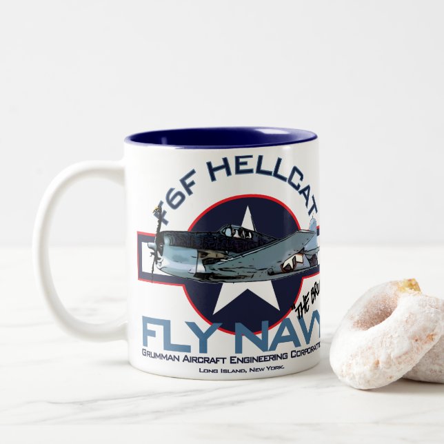TAZA BICOLOR EL BRUTO (Con donut)