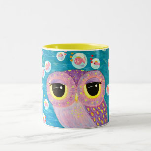 Taza Bicolor El burbujear con amor