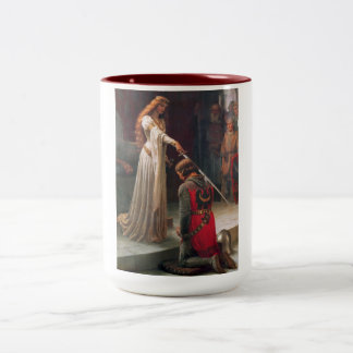 Taza Bicolor El caballero