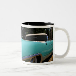Taza Bicolor El Cadillac convertible verde de Elvis Presley en
