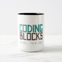 Taza Bicolor El café, entonces cifra