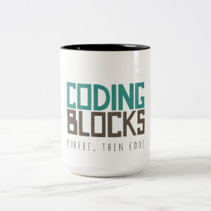 Taza Bicolor El café, entonces cifra