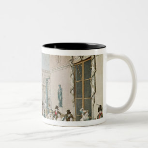Taza Bicolor El café Frascati en 1807