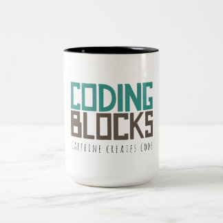 Taza Bicolor El cafeína crea código