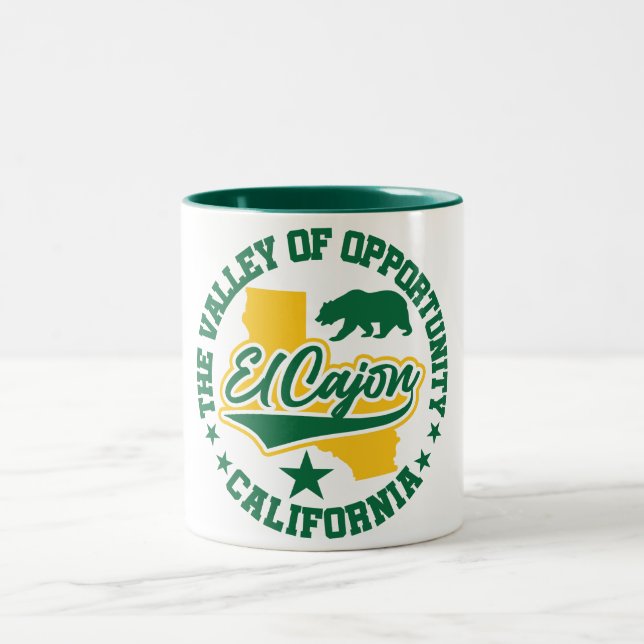 Taza Bicolor El Cajon, California (Centro)