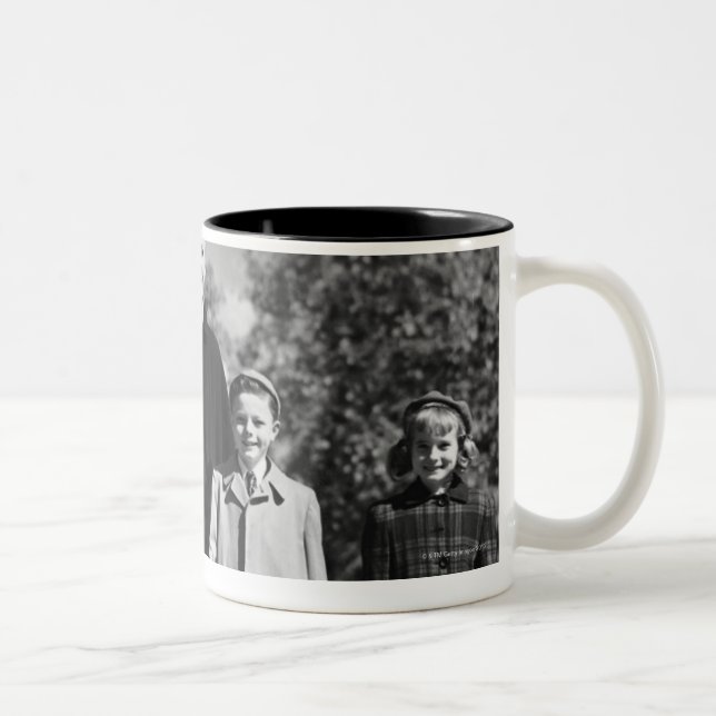 Taza Bicolor El caminar de la familia (Derecha)