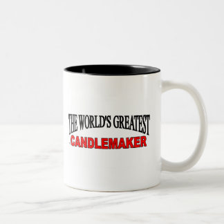 Taza Bicolor El Candlemaker más grande del mundo